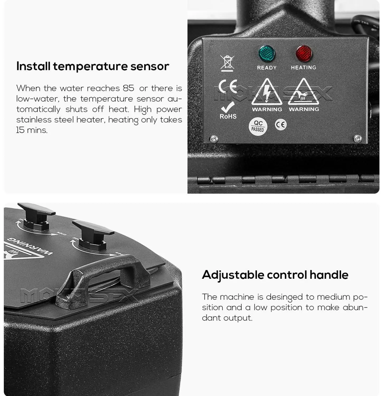 Генератор сухого льда MOKA SFX высокой мощности 6000 Вт | Освещение