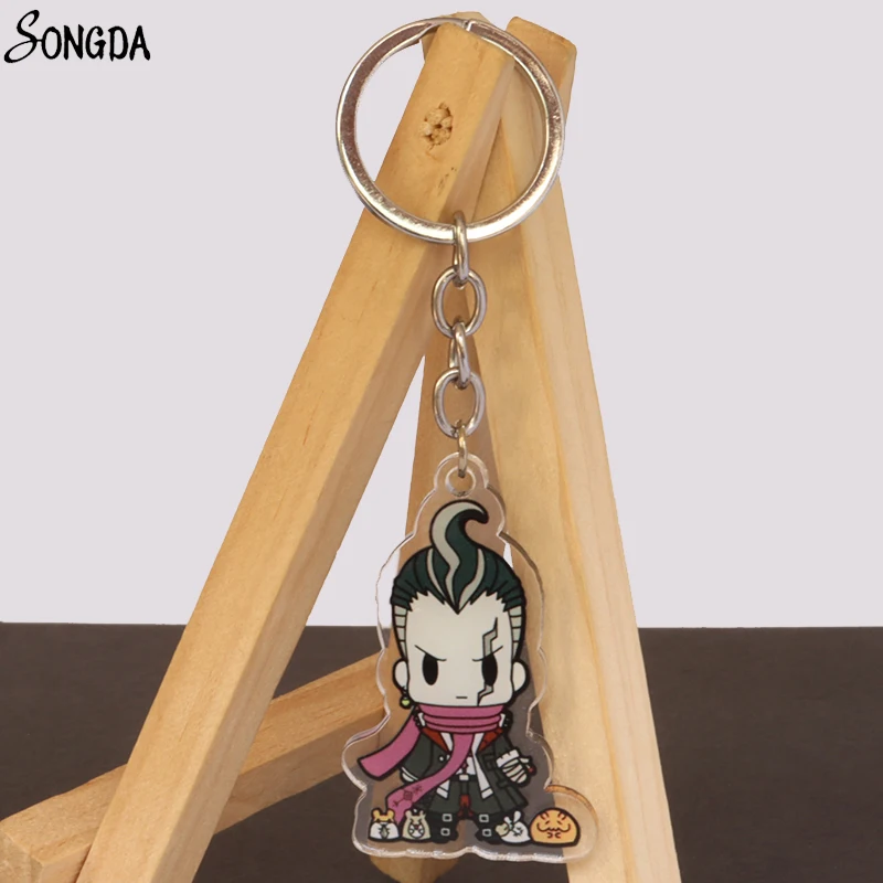 Брелок Danganronpa с аниме фигурками Нанами ChiaKi Nagito Komaeda акриловый двусторонний брелок