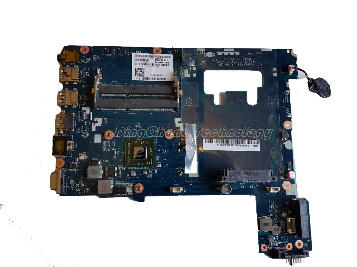 Материнская плата для ноутбука Lenovo G505 VAWGA GB LA-9912P A6-5200 процессор Rev 1 0 DDR3 100%