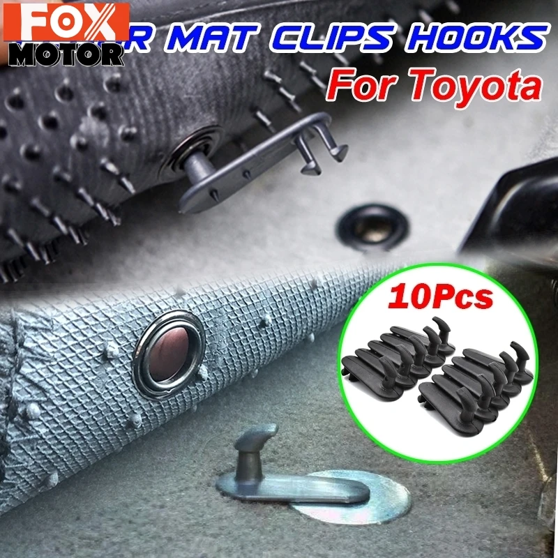 10 шт. криплений для машинных половиков фиксирующие крючки держатели зажимы