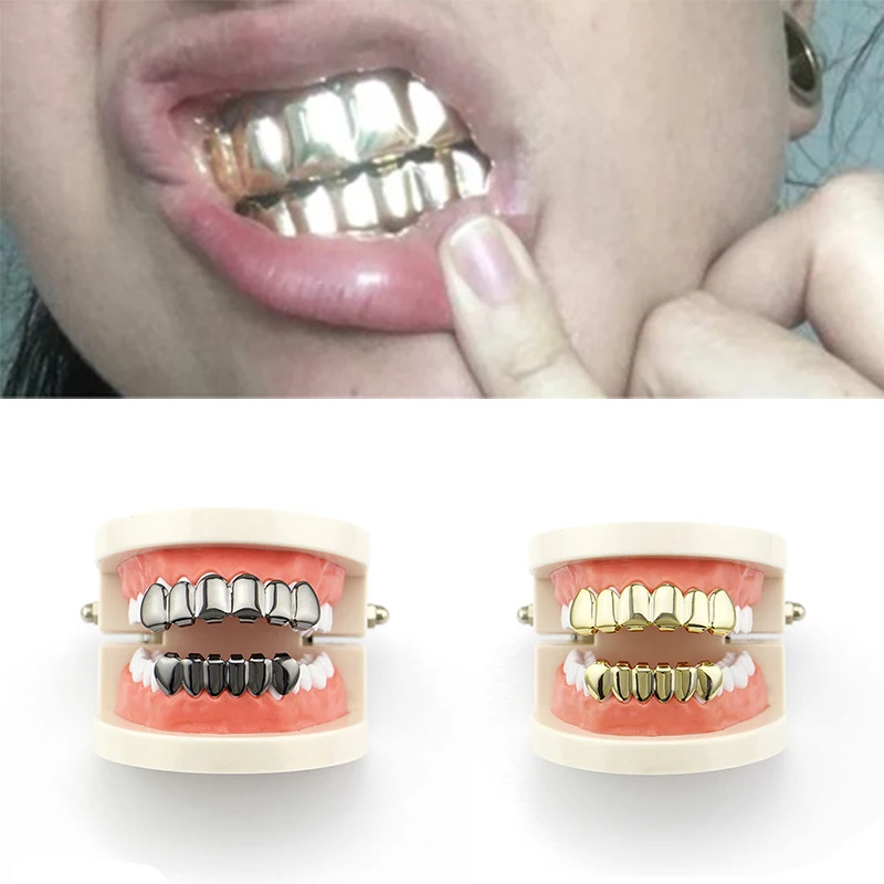 Декоративные коронки для зубов верхняя и нижняя части зубных коронок колпачки