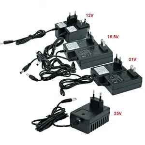 Зарядное устройство для электродрели, электрическая отвертка, 12 В, 16,8 в, 21 в, 25 в