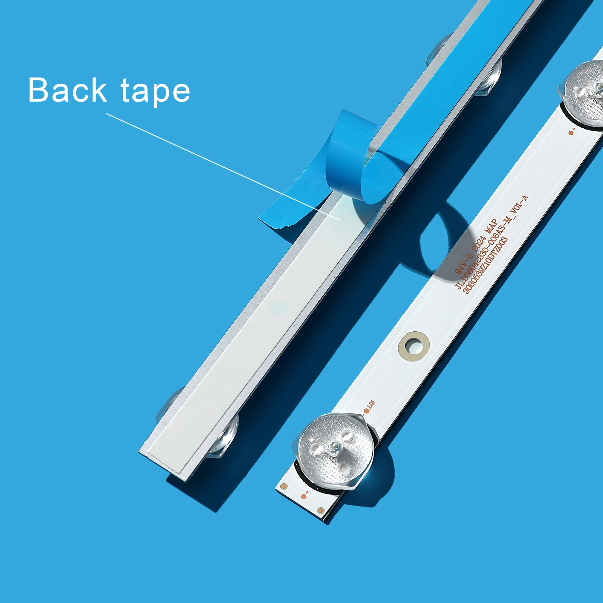 led backlight strip 8 lamp for pixel 39tv le39z1 jl d39042330 006as m_v01 3080539z10dtz003 ms l1795 v2 cx390dledm h39d7100e free global shipping