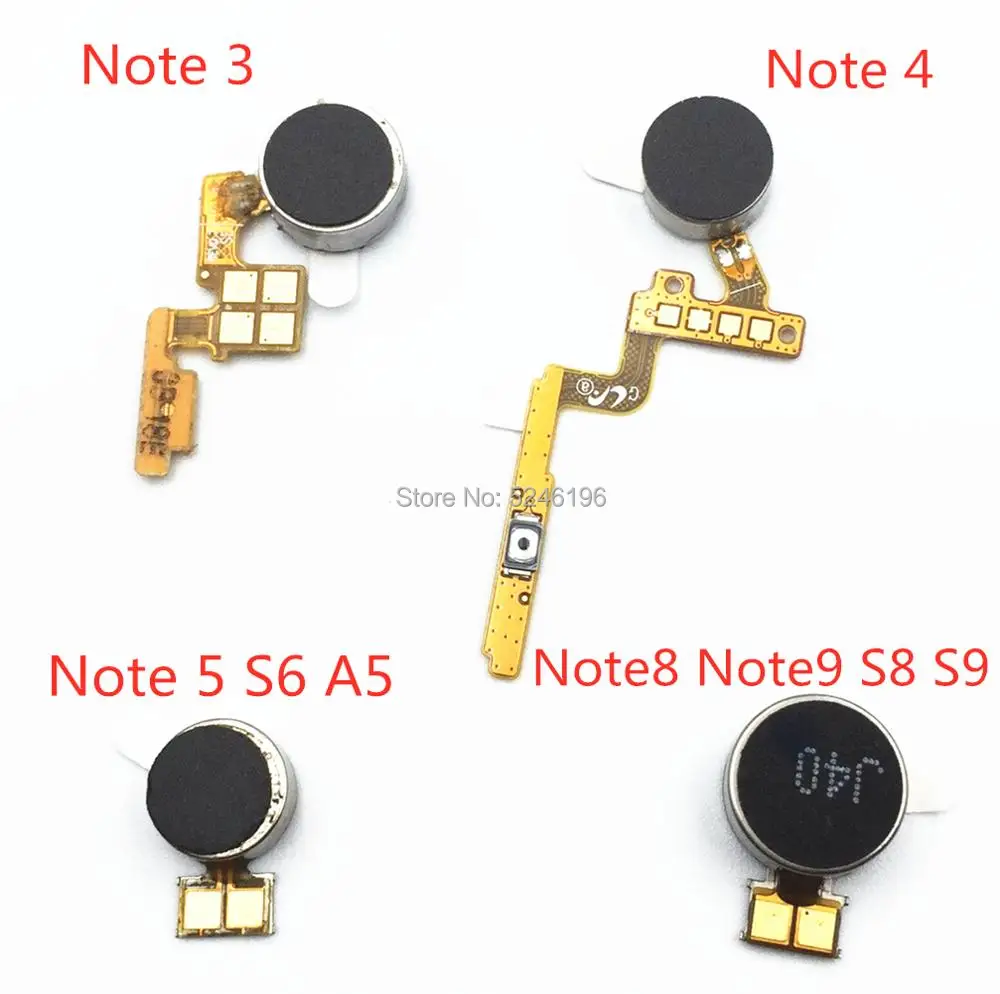 1 шт. вибратор звуковой сигнализации с гибким кабелем для samsung Galaxy Note 3 4 5 S6 A5 Note 8 Note 9 S8 S9 N7100 N900 N9005 N910 N920 Запчасти для авто
