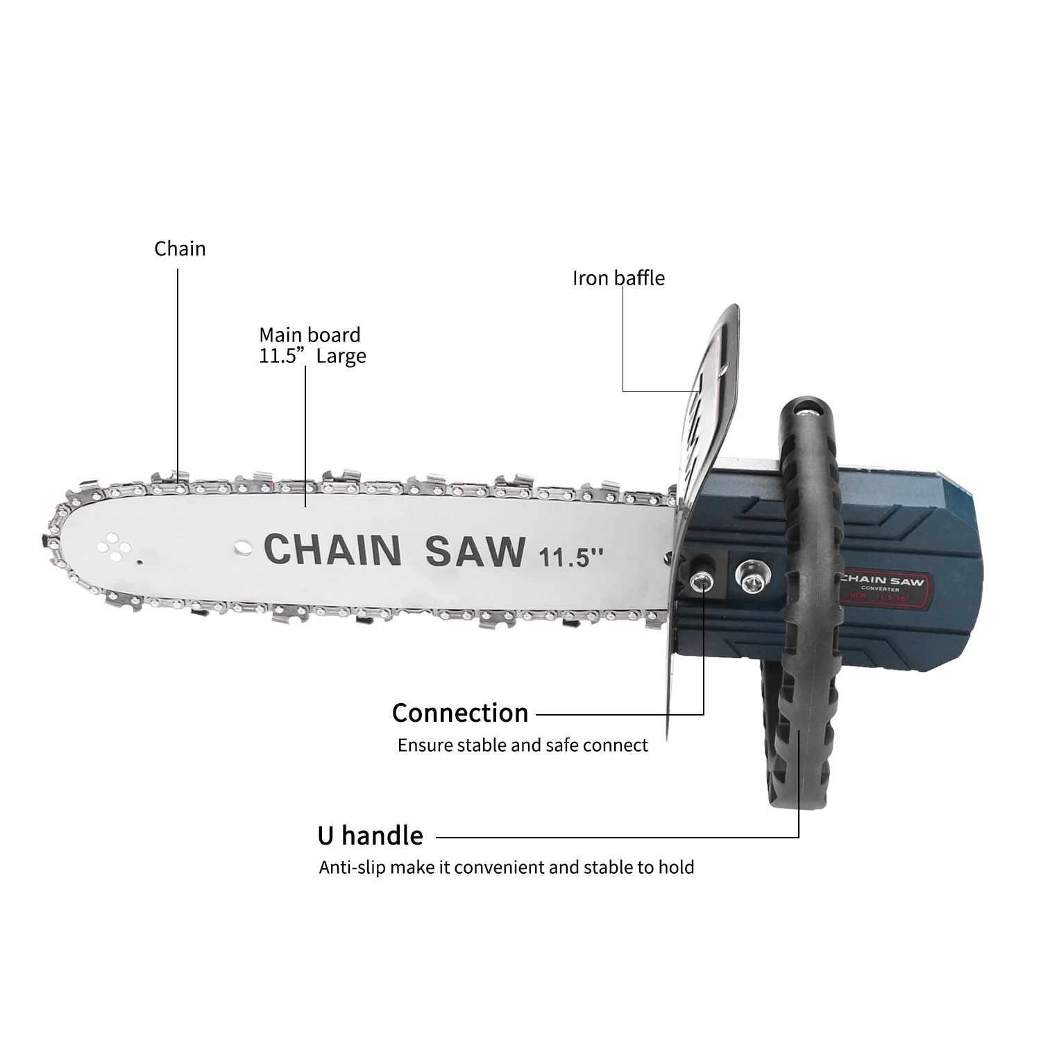 Электрическая пила сделай сам 11 5 дюйма цепная Деревянный Резак набор