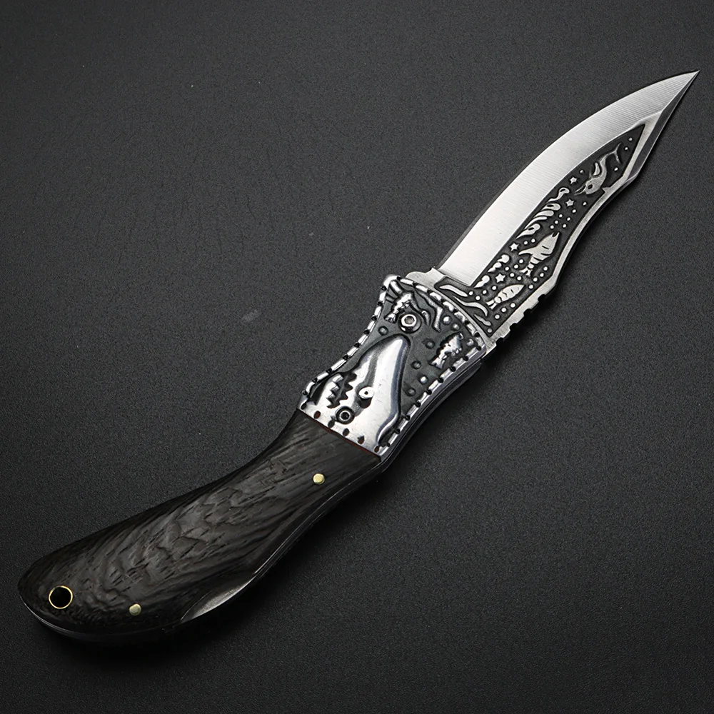 Outdoor folding knife wild survival high quality camping EDC tool hunting multifunctional | Инструменты