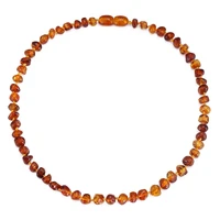 baltic amber teething necklace for baby simple package 7 sizes 10 colors lab tested