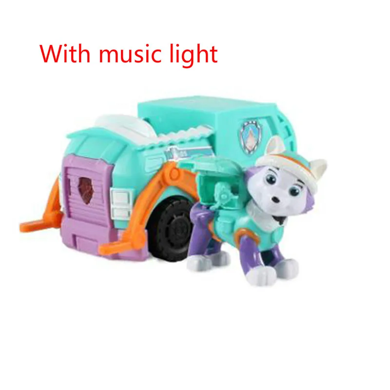 9 стилей музыкальный свет аниме патруль фигурка лапа деформация самокат