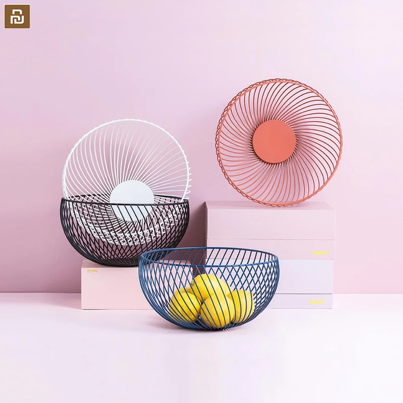 Youpin есть Фантастическая домашняя саржевая корзина для фруктов размер костюма