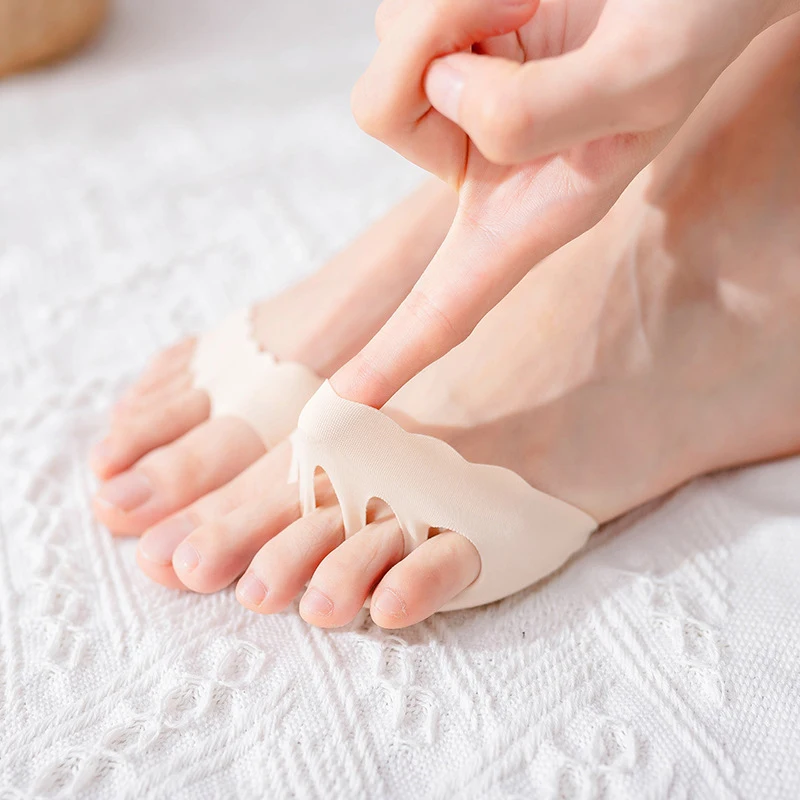 5 пар разделитель для пальцев ноги Вафельная Ткань вкладыш переднего отдела
