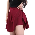 Женская юбка-шорты Clobee 2020, официальная Привлекательная юбка с высокой талией, Женская эластичная мини-юбка, осенняя Женская юбка