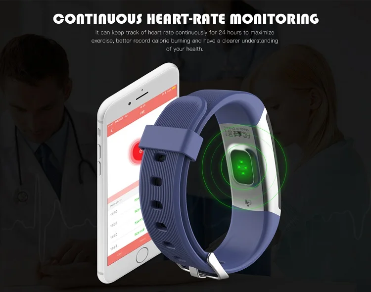 Смарт-браслет OLOEY GT101 цветной экран монитор сердечного ритма фитнес-трекер Bluetooth