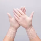 100 шт., одноразовые перчатки из ПВХ