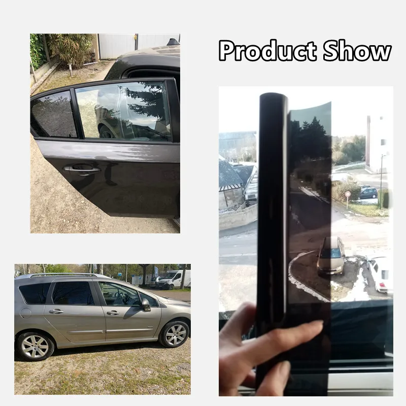 6m Roll Black Car Window Tint Film Uv Home VLT 50% Solar Glass Sticker Auto Nano Ceramic Foil | Автомобили и мотоциклы