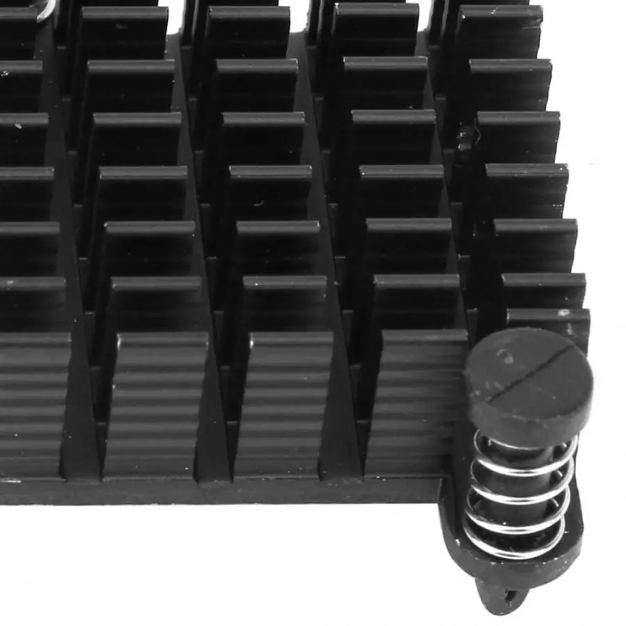 Электронное рассеивание тепла охлаждение пластинчатый алюминий теплоотвод с