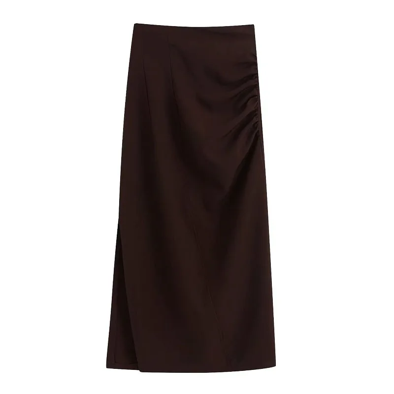 Summer 2 Piece Sets Women Outfits V-neck Straps Draped Sexy Tops Plus Midi Skirt Elegant Two Crop Top+skirt | Женская одежда