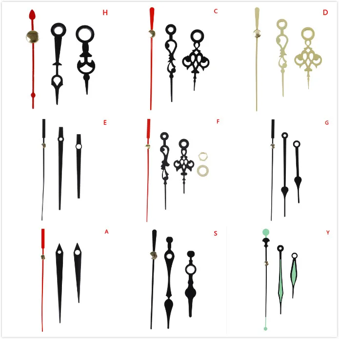 Оптовая продажа 1 комплект новая Замена для часов кварцевой стены механизм