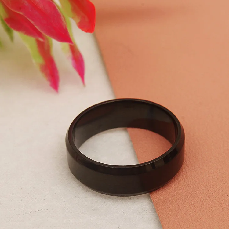 

Explosive style jewelry simple ring titanium steel European and American Korean fashion personality ring men's ring fashion