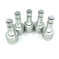 5 pcs new aluminum survey adapter for leica prism gps total station 58 x 11 female thread to dia 12 mm pole fit snap on prisms