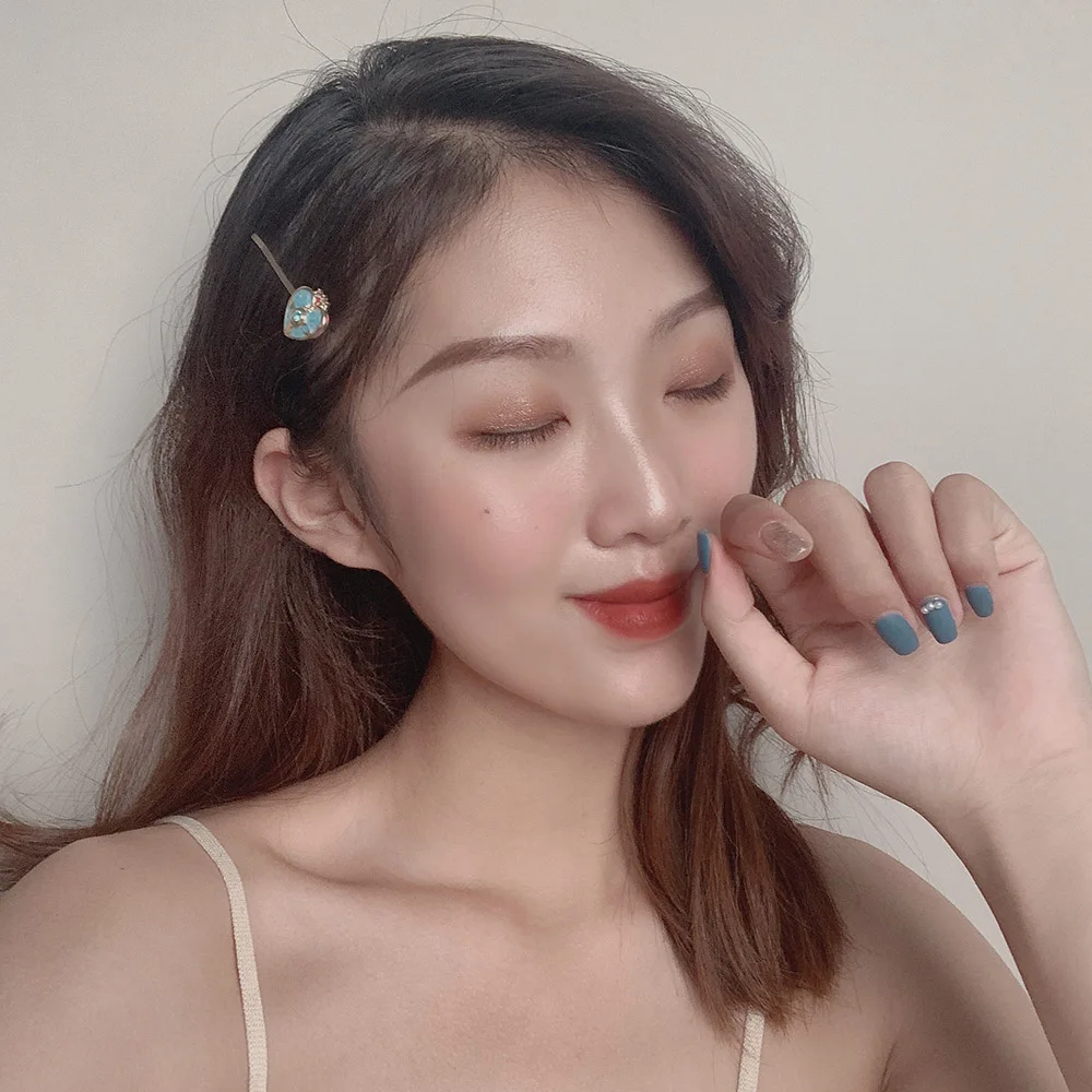 Sansummer 2019 Новинка Горячая Мода девушка мультфильм сердце стразы мечта личность