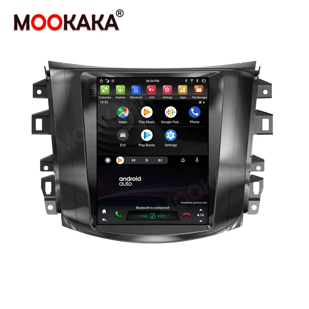 Автомобильный радиоприемник в стиле Tesla Android 9 0 4 ГБ 64 GPS-навигация для Nissan Navara 2017