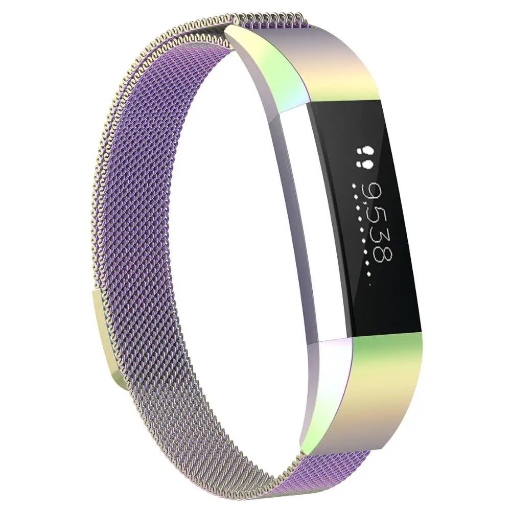 2020 новые металлические ремни для Fitbit Alta HR Band смарт-часы с заменой ремешка Milanese Loop