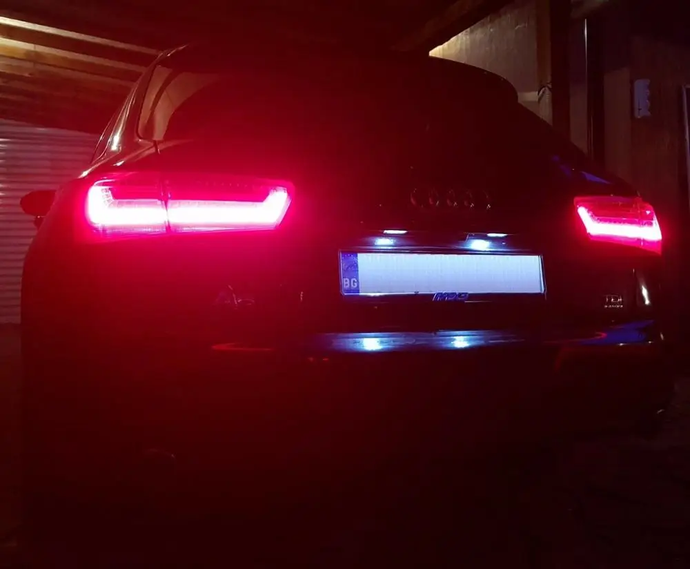 2PCS License Plate Light Led Number Holder Lamp No Error For BMW E39 E60 E60N E61 E90 E91 E90N E92 E93 E46 CSL E82 | Автомобили и