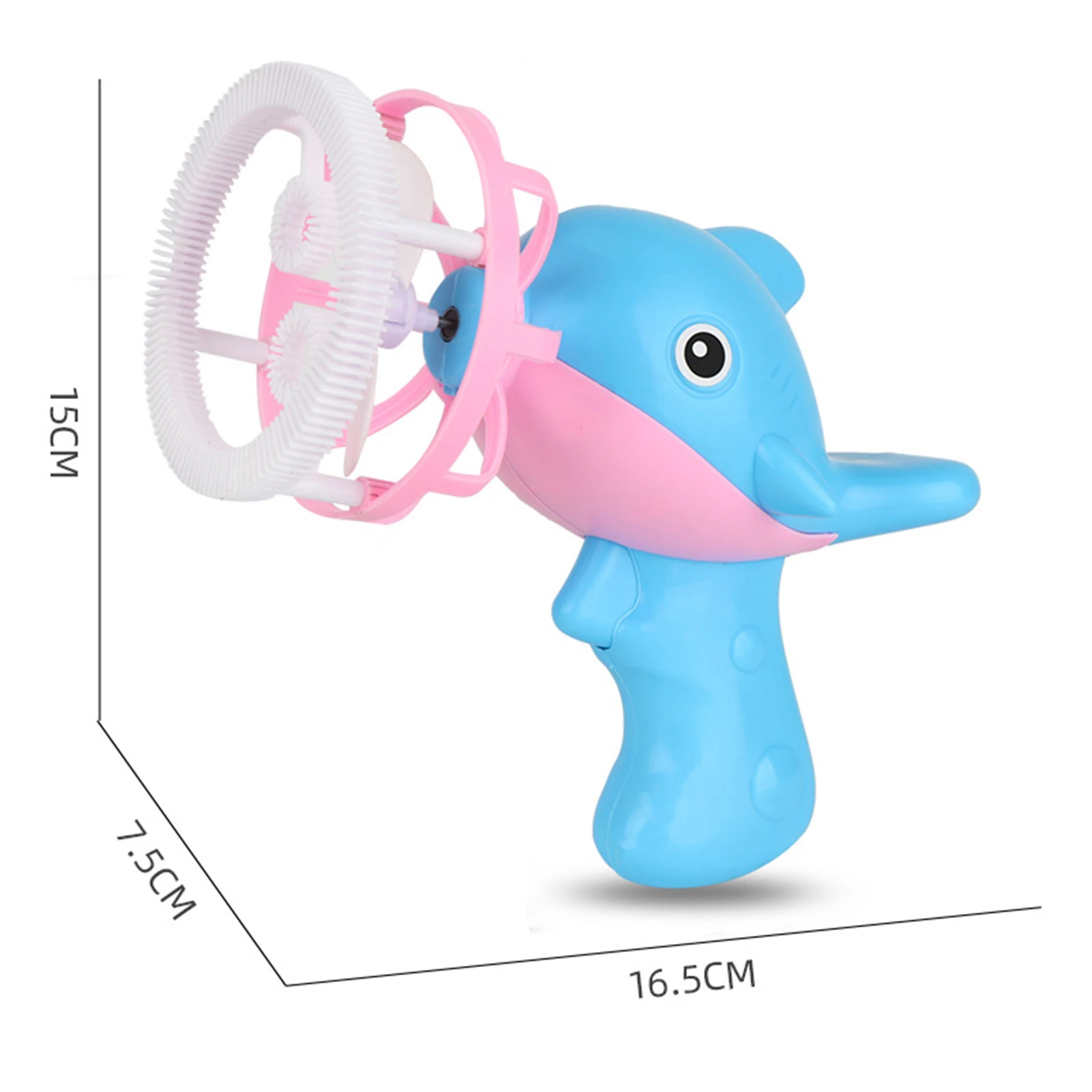 

Fan Bubble Machine Cartoon Electric Dolphin Outdoor Bubble Blower Bubble Maker Gun With Mini Fan Kids Summer Outdoor Toys