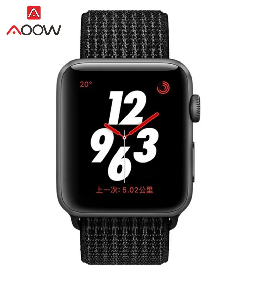Цветной нейлоновый ремешок для часов Apple Watch 38 мм 42 мм 40 мм 44 мм тканый холщовый ремешок на липучке браслет для часов iwatch 1 2 3 4