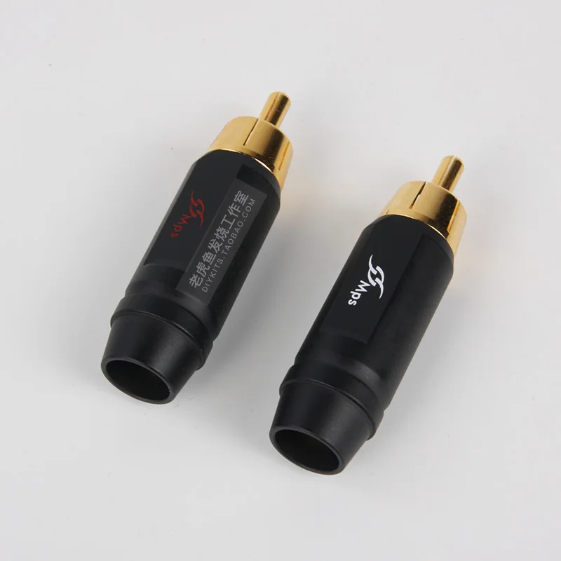 Тайваньский MPS оригинальный Fuse-8MM позолоченный латунный RCA lotus штекер fever