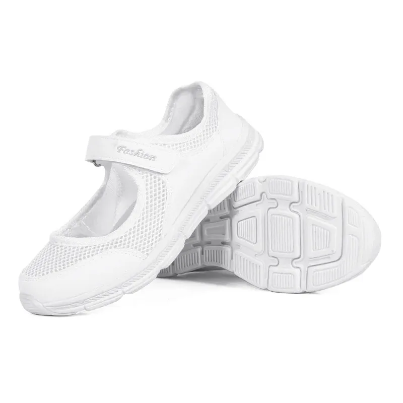 

Summer sandals soft soles portable Sneakers walking shoes flat soles for women breathable shoes women shoes