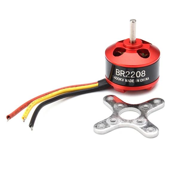 

Racerstar BR2208 1400KV 2-4S Brushless Motor For RC Models Rc Airplane