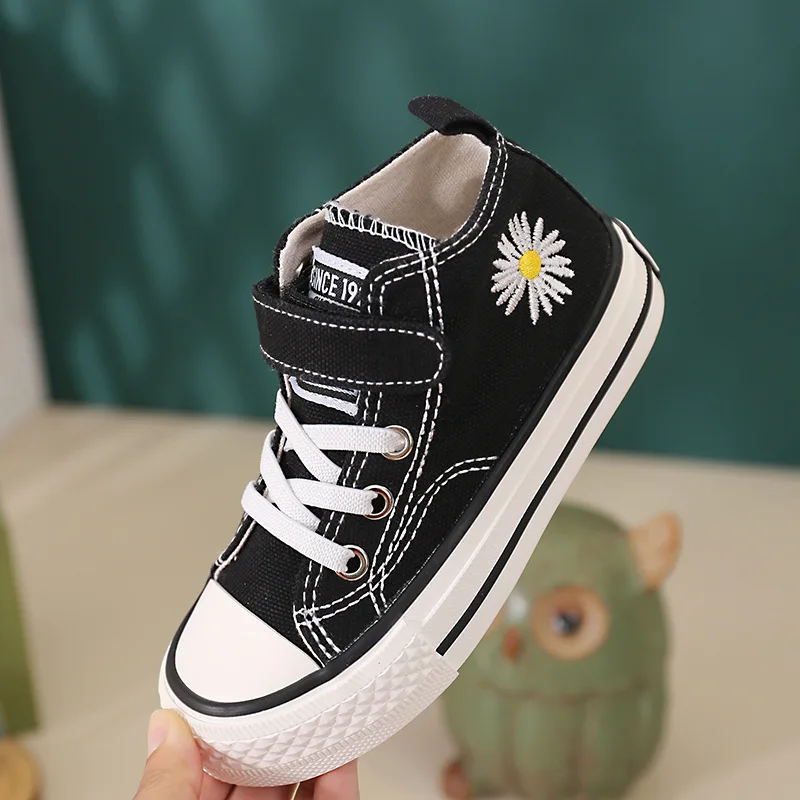 Осень 2020 новая детская парусиновая обувь высокие модные кроссовки для мальчиков