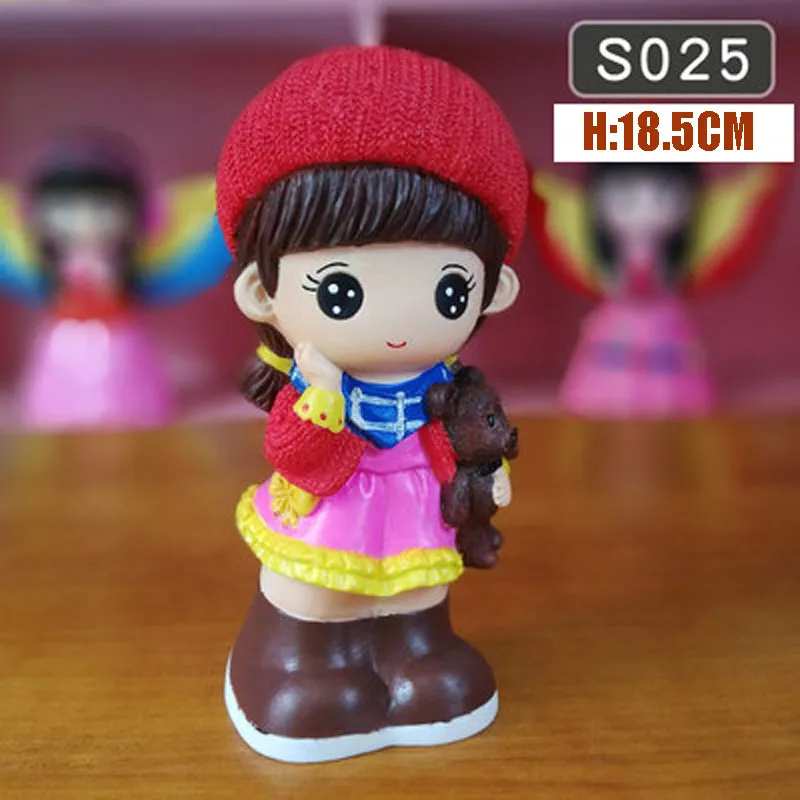 DIY живопись принцессы кролика динозавра копилка монетница кукла рисунок