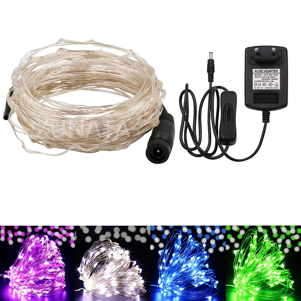 10 м/20 м возможностью погружения на глубину до 30 RGB Светодиодные ленты Фея