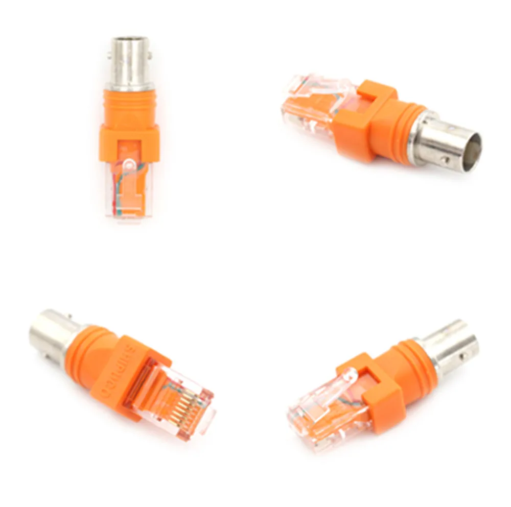 1 шт. RJ45 BNC разъемы Female папа адаптер Шасси Панель Крепление Монитора