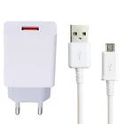 Настенное зарядное устройство с Micro USB для телефонов Samsung J4, J6, A6 Plus, A7, J7, J3, J8, A2 Pro 2018, Redmi 8, 8A, 9, 9A, 9C, зарядный кабель для путешествий