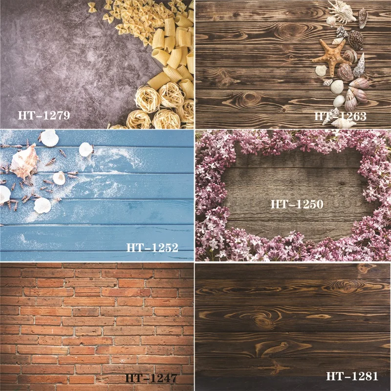 

ZHISUXI Vinyl Custom Photography Backdrops Wooden Planks Photography Background #HT200215-07