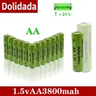 4-50 шт. 100% Новый AA Батарея 3800 мАч, 1,5 V щелочные батареи AA перезаряжаемый аккумулятор Батарея для удаленного Управление игрушка светильник батарея, батарея
