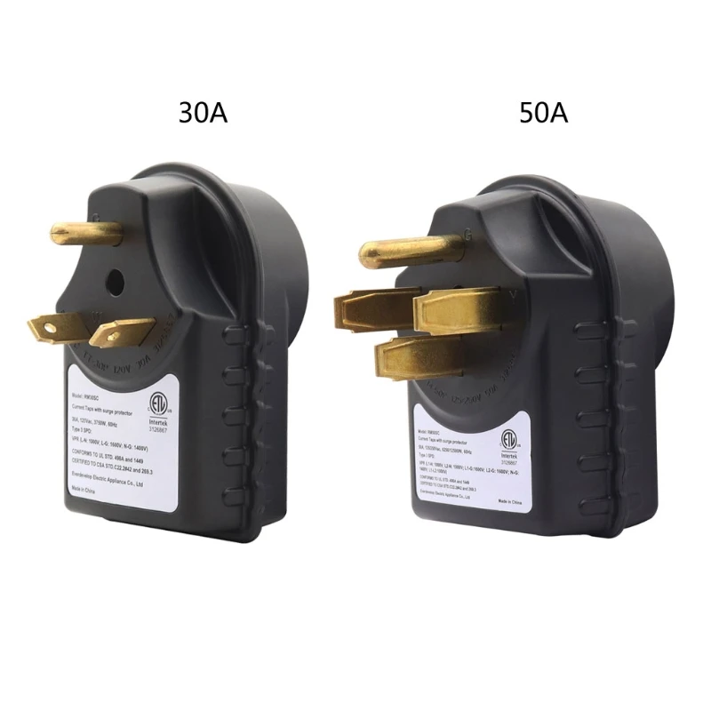 

30A/50A Surge Protector for Trailer RV Circuit Analyzer Circuit Safety Equipment Car Circuit Scanner