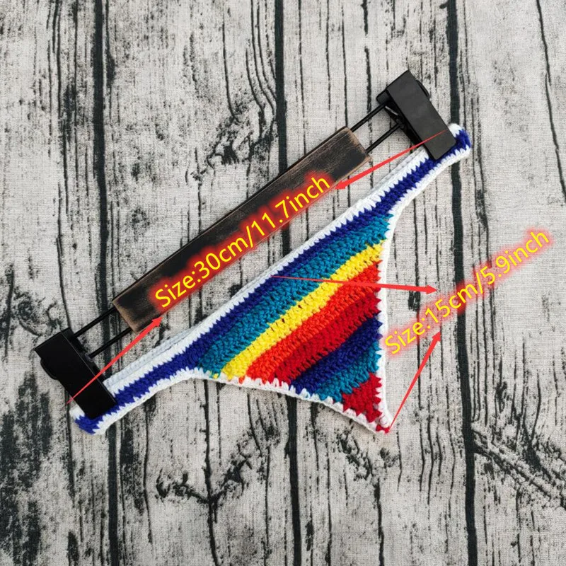 

Rainbow bikini set