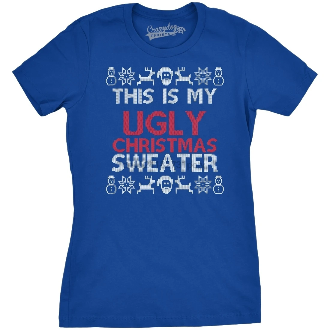 Женская забавная Рождественская футболка с надписью This Is My Ugly|Мужские футболки| |