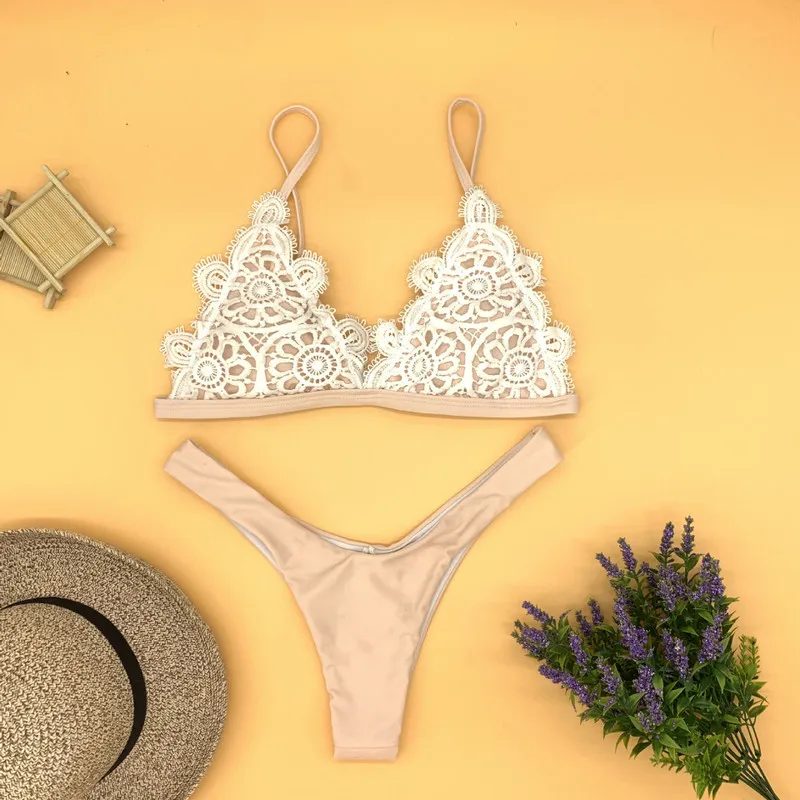 Чудо 2019 новый сексуальный бикини Мейсон купальник кружевной с окантовкой