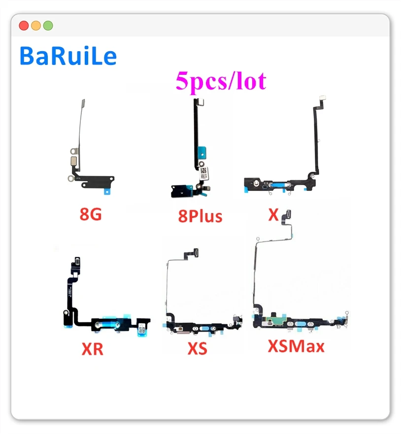 BaRuiLe 5 шт. Громкоговоритель Антенна гибкий кабель зуммер кольцо Соединительная