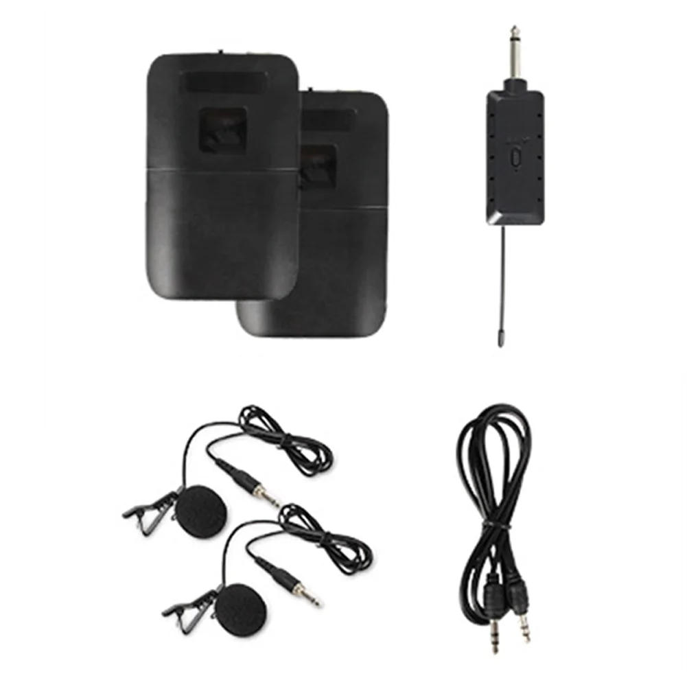 Передатчик приемник гарнитура воротник клип обучение портативный универсальный