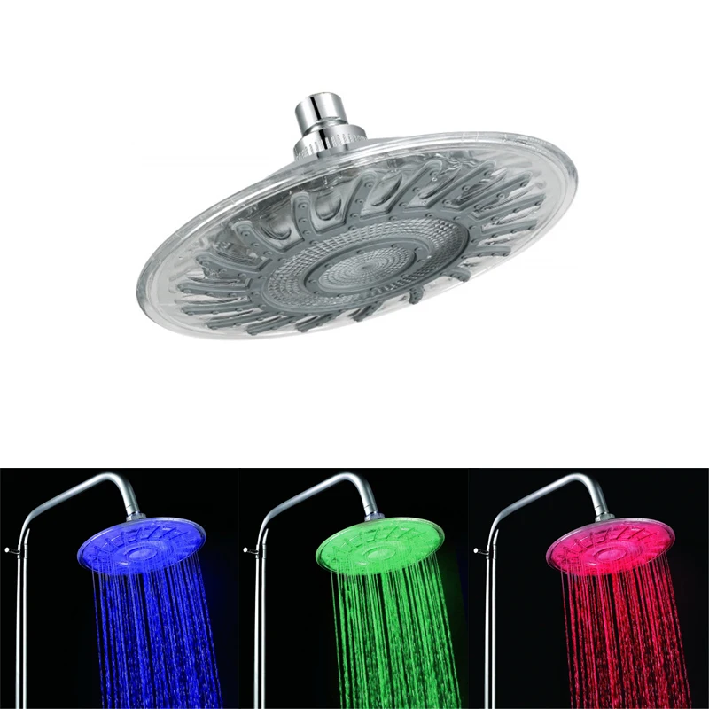 8 дюймов ABS светодиодный для ванной комнаты Душевые Кабины|shower shower|shower ledled shower |