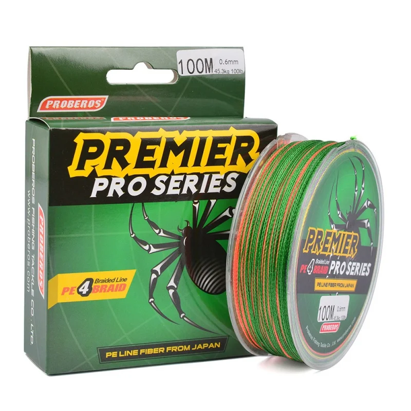 Новейшее поступление 100м плетеная рыболовная проволока PE леска супер прочная