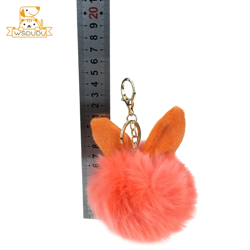 Милый мультяшный брелок с животными заячьими ушками единорогом обезьяной