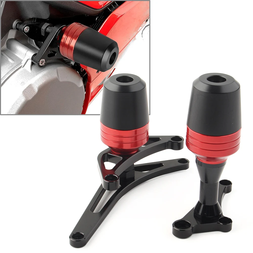 

2Pcs Left+Right Motorcycle Frame Slider Crash Protector For Ducati 1299 Panigale /S 2015-2017 959 1199 Superleggera