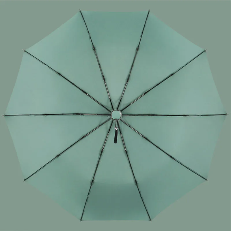 Зонт Автоматический однотонный 10 к с защитой от ветра и дождя|Зонтики| |